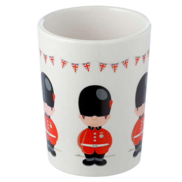 Shaped Handle Ceramic Mug - London Icons London Guardsman - Image 4
