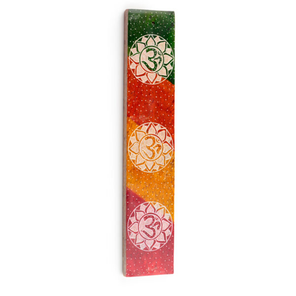 Carved Soapstone Ashcatcher Incense Burner - Om - Image 4