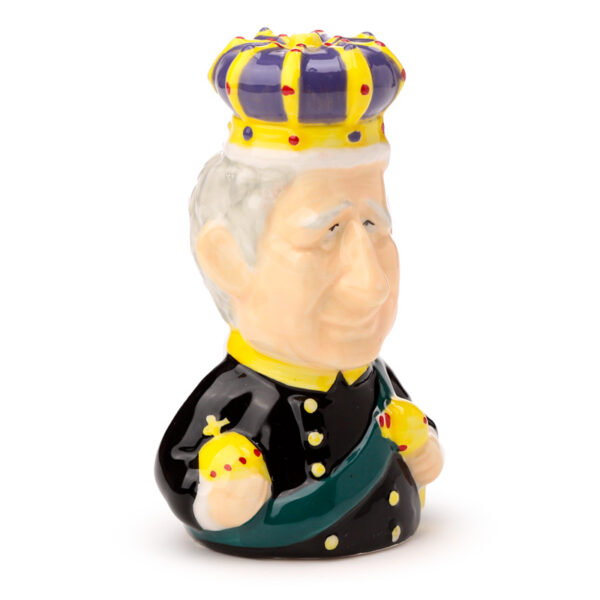 Ceramic Salt & Pepper Set - King Charles III - Image 3