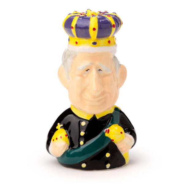 Ceramic Salt & Pepper Set - King Charles III - Image 5