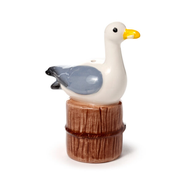 Ceramic Salt & Pepper Set - Seagull Buoy - Image 3