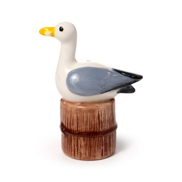 Ceramic Salt & Pepper Set - Seagull Buoy - Image 5