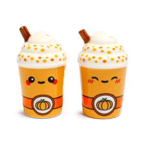 Ceramic Salt & Pepper Set - Pumpkin Spiced Latte Foodiemals