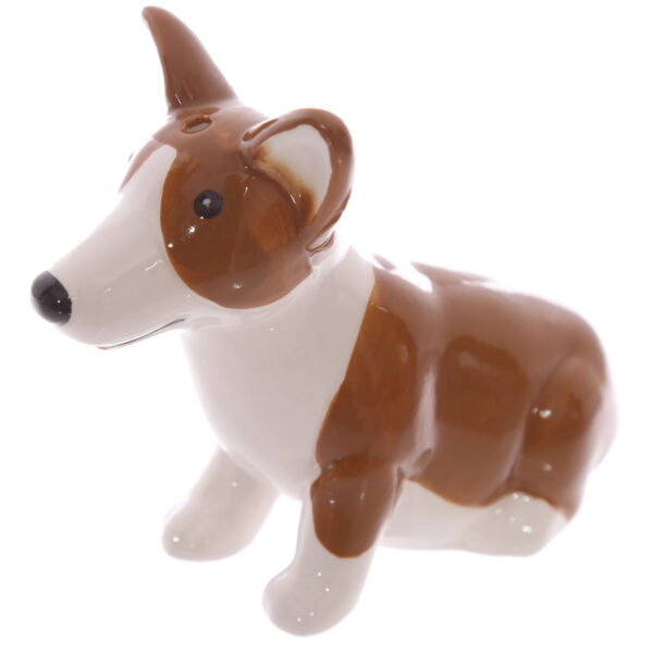 Ceramic Salt & Pepper Set - Queen & Corgi - Image 3