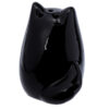 Ceramic Salt & Pepper Set - Feline Fine Black & Grey Cats - Image 5