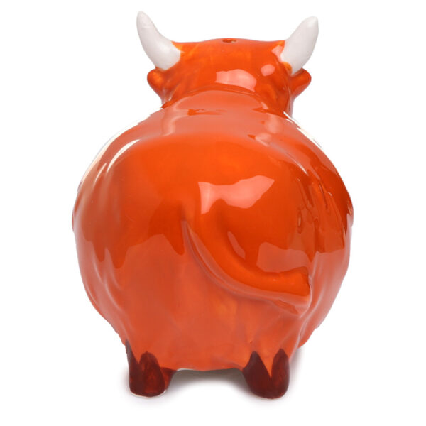 Ceramic Salt & Pepper Set - Highland Coo - Image 6