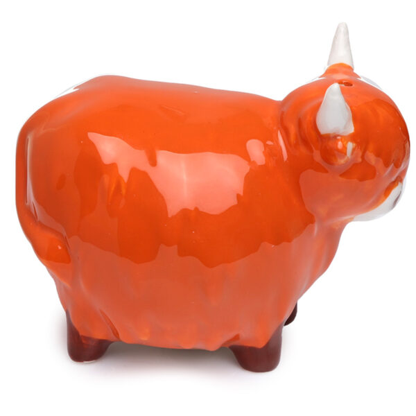 Ceramic Salt & Pepper Set - Highland Coo - Image 7