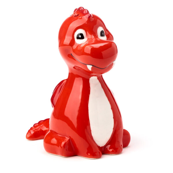 Ceramic Salt & Pepper Set - Red Dragon - Image 3