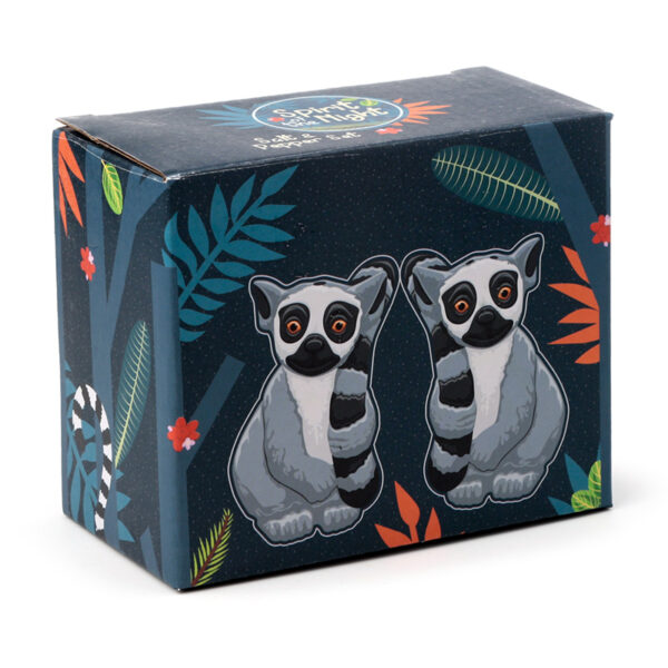 Ceramic Salt & Pepper Set - Lemur - Image 2