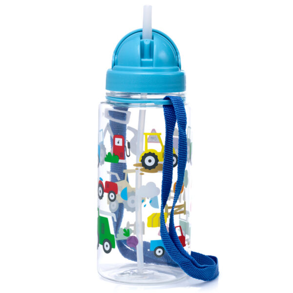 Children's Shatterproof Water Bottle 450ml - Little Tractors - Image 3