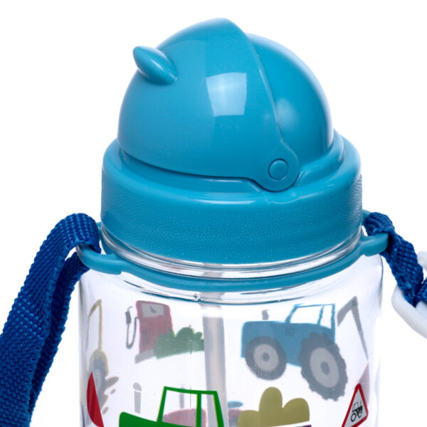 Children's Shatterproof Water Bottle 450ml - Little Tractors - Image 7