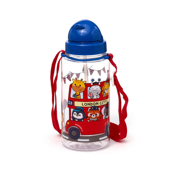 Children's Shatterproof Water Bottle 450ml - Adoramals London - Image 2