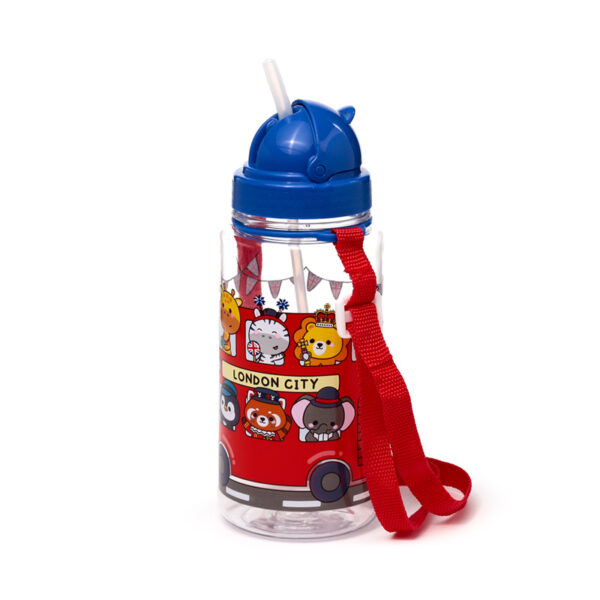 Children's Shatterproof Water Bottle 450ml - Adoramals London - Image 3