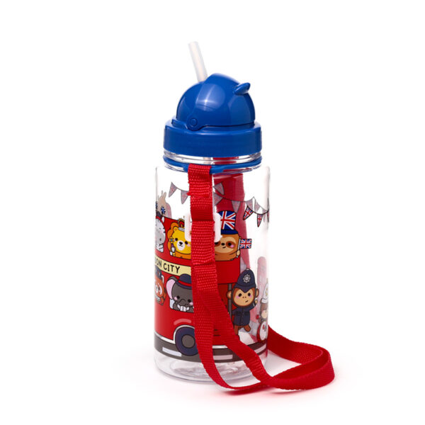 Children's Shatterproof Water Bottle 450ml - Adoramals London - Image 4