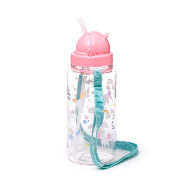Children's Shatterproof Water Bottle 450ml - Unicorn Magic - Image 3