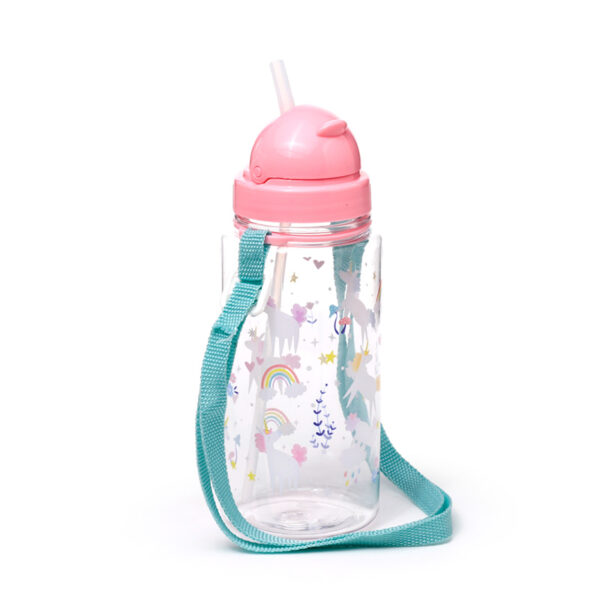 Children's Shatterproof Water Bottle 450ml - Unicorn Magic - Image 4