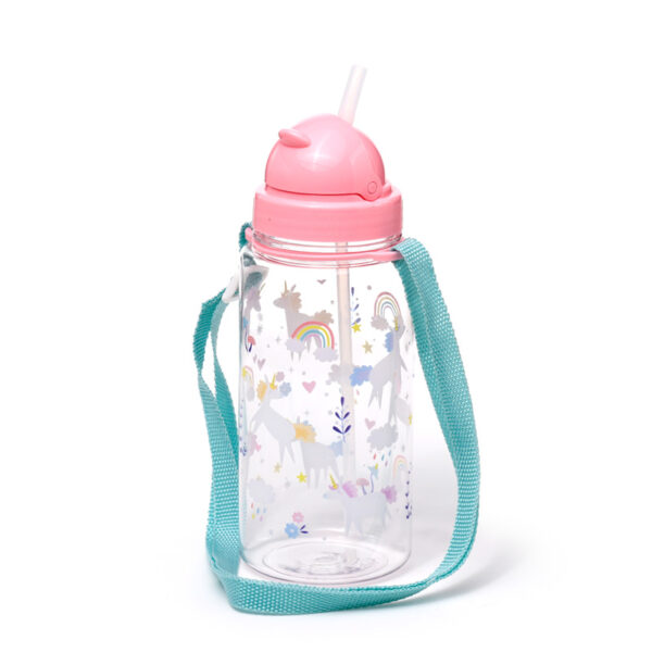 Children's Shatterproof Water Bottle 450ml - Unicorn Magic - Image 6