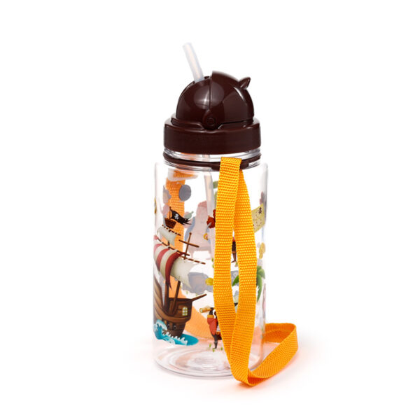 Children's Shatterproof Water Bottle 450ml - Jolly Rogers Pirate - Image 3