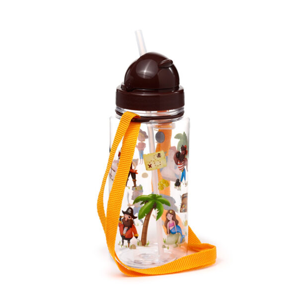 Children's Shatterproof Water Bottle 450ml - Jolly Rogers Pirate - Image 4