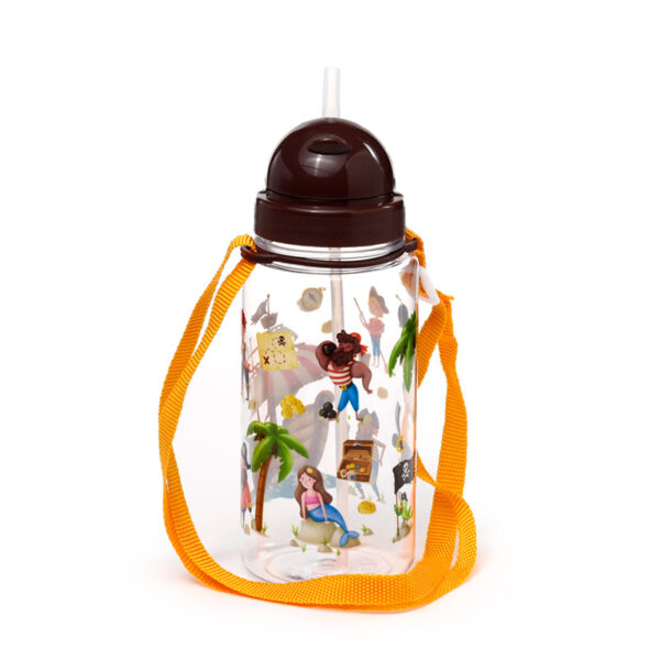 Children's Shatterproof Water Bottle 450ml - Jolly Rogers Pirate - Image 5
