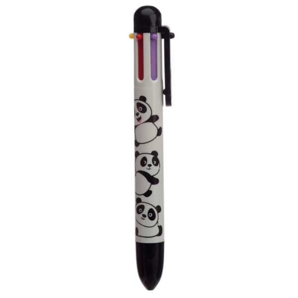 Multi Colour Pen (6 Colours) - Panda - Image 3