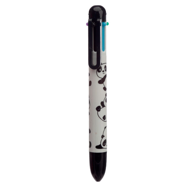 Multi Colour Pen (6 Colours) - Panda - Image 4