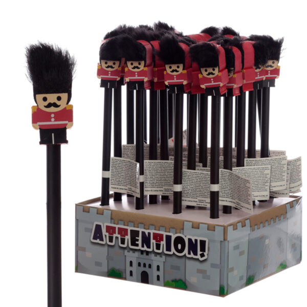 Fun Guardsman Pencil and Eraser Set - Image 3
