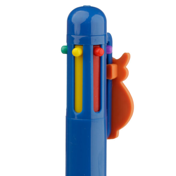 Multi Colour Pen (6 Colours) - Highland Coo Cow - Image 3