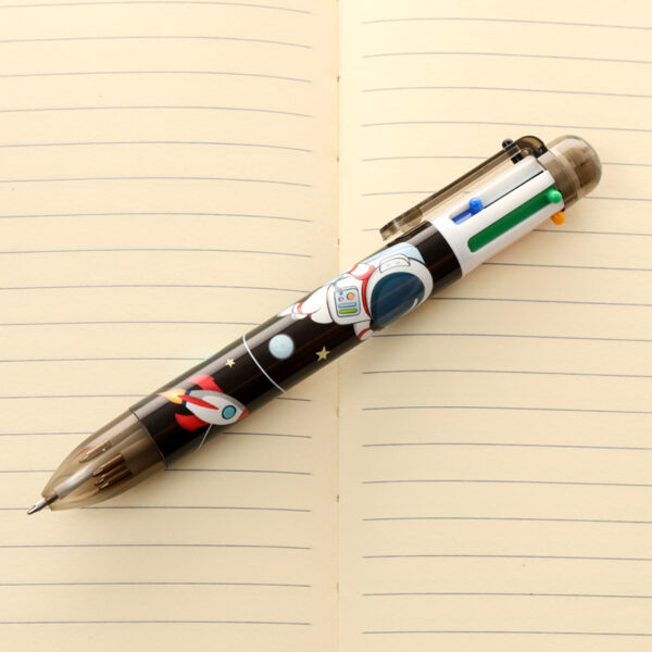 Multi Colour Pen (6 Colours) - Hello Space - Image 2