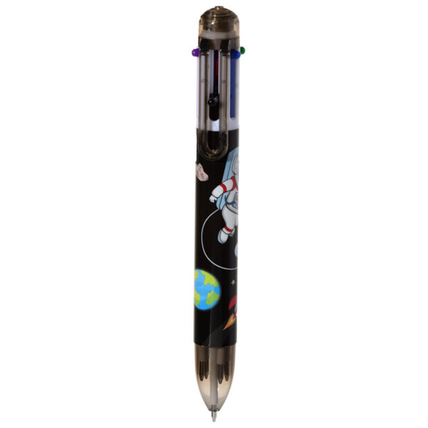 Multi Colour Pen (6 Colours) - Hello Space - Image 3