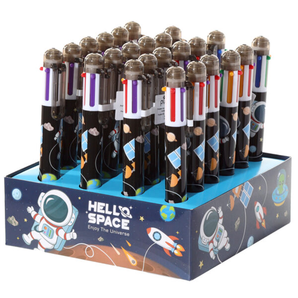Multi Colour Pen (6 Colours) - Hello Space - Image 6