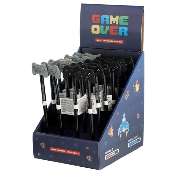 Pencil with PVC Topper - Game Over - Image 4