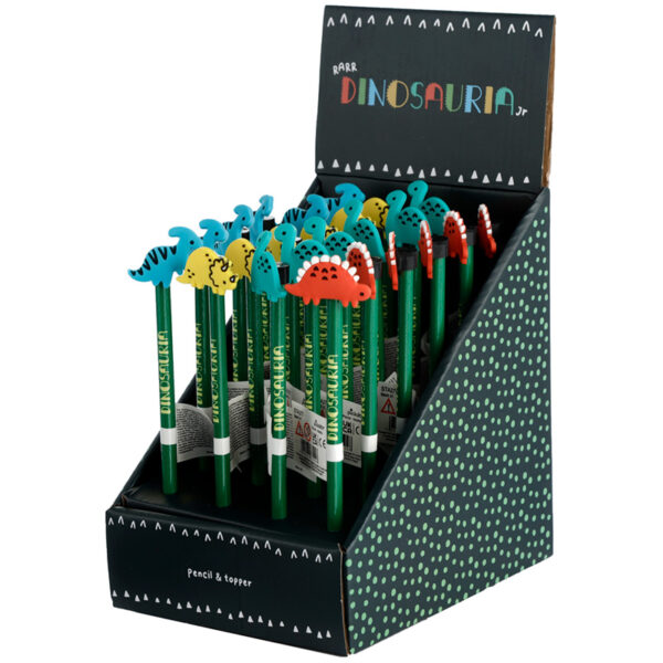 Pencil with PVC Topper - Dinosauria - Image 10