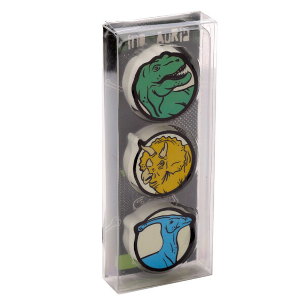 Eraser 3 Piece Set - Dinosauria - Image 3