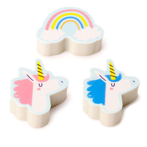 Eraser 3 Piece Set - Unicorn Magic - Image 3
