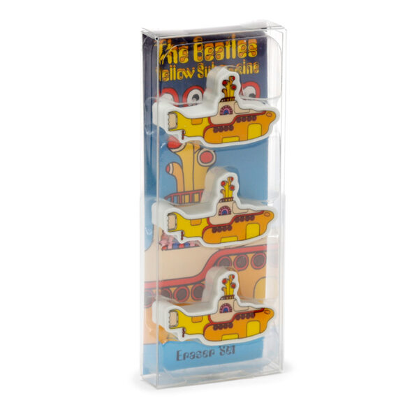 Eraser 3 Piece Set - The Beatles Yellow Submarine - Image 2