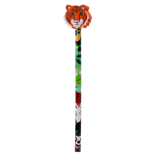 Pencil & Eraser Topper - Wild Animal - Image 3