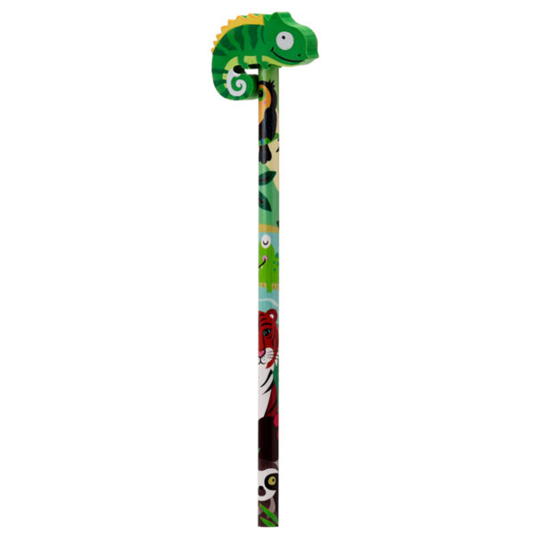 Pencil & Eraser Topper - Wild Animal - Image 4
