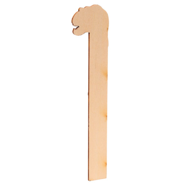 Shaped Wooden Ruler (15cm) - Dinosauria - Image 5