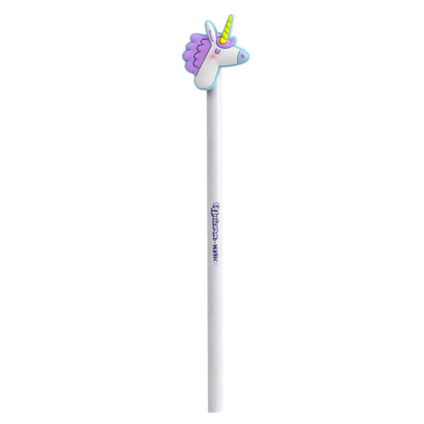 Pencil with PVC Topper - Unicorn Magic - Image 4