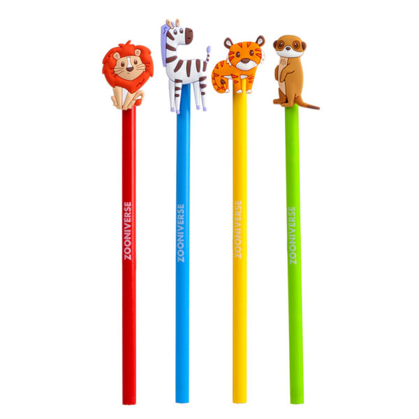 Pencil with PVC Topper - Zooniverse - Image 2
