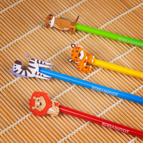 Pencil with PVC Topper - Zooniverse - Image 7
