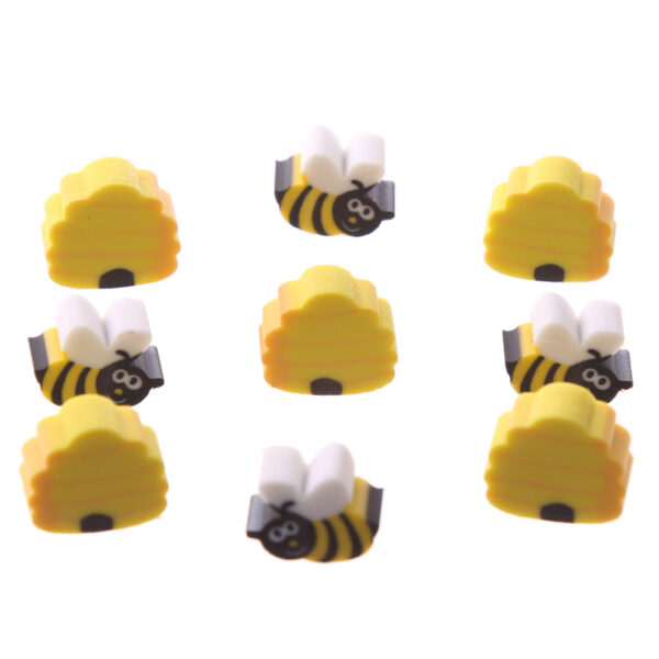 Novelty Kids Bee Design Eraser Set - Image 3