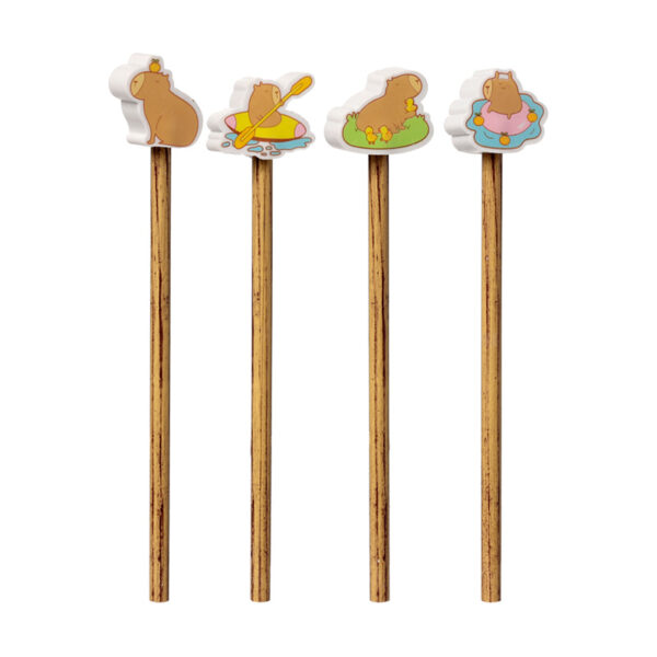 Pencil & Eraser Topper - Capybara - Image 2