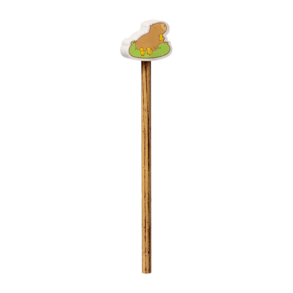 Pencil & Eraser Topper - Capybara - Image 3