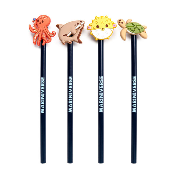 Pencil with PVC Topper - Mariniverse - Image 2