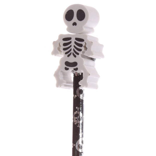 Novelty Kids Skeleton Design Pencil and Eraser - Image 3