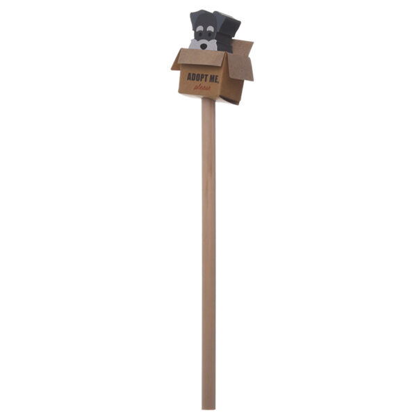 Cute Dog Pencil and Eraser Set - Image 4