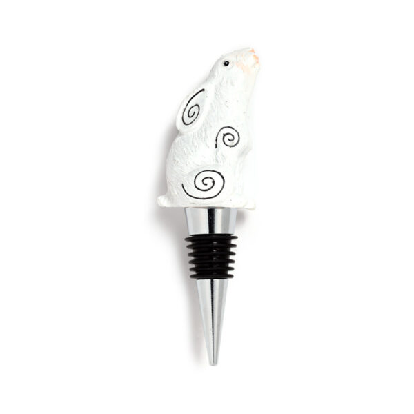 Novelty Bottle Stopper - Moon Gazing Hare - Image 3