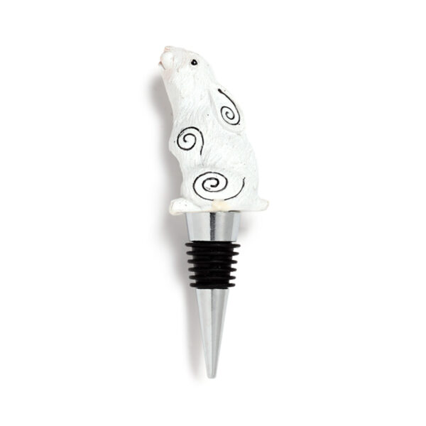 Novelty Bottle Stopper - Moon Gazing Hare - Image 5